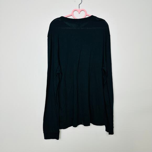 Allbirds NWT Natural Black Sea Long Sleeve Pullover Crew Neck Tee Size X-Large - Picture 6 of 8